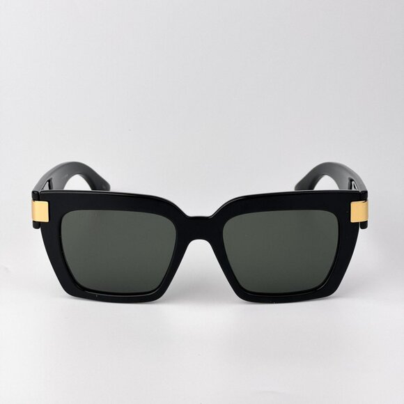 Gucci GG1689S Sunglasses – Black Square Frame Grey Lenses | Model GG1689S 001 - Picture 1 of 11